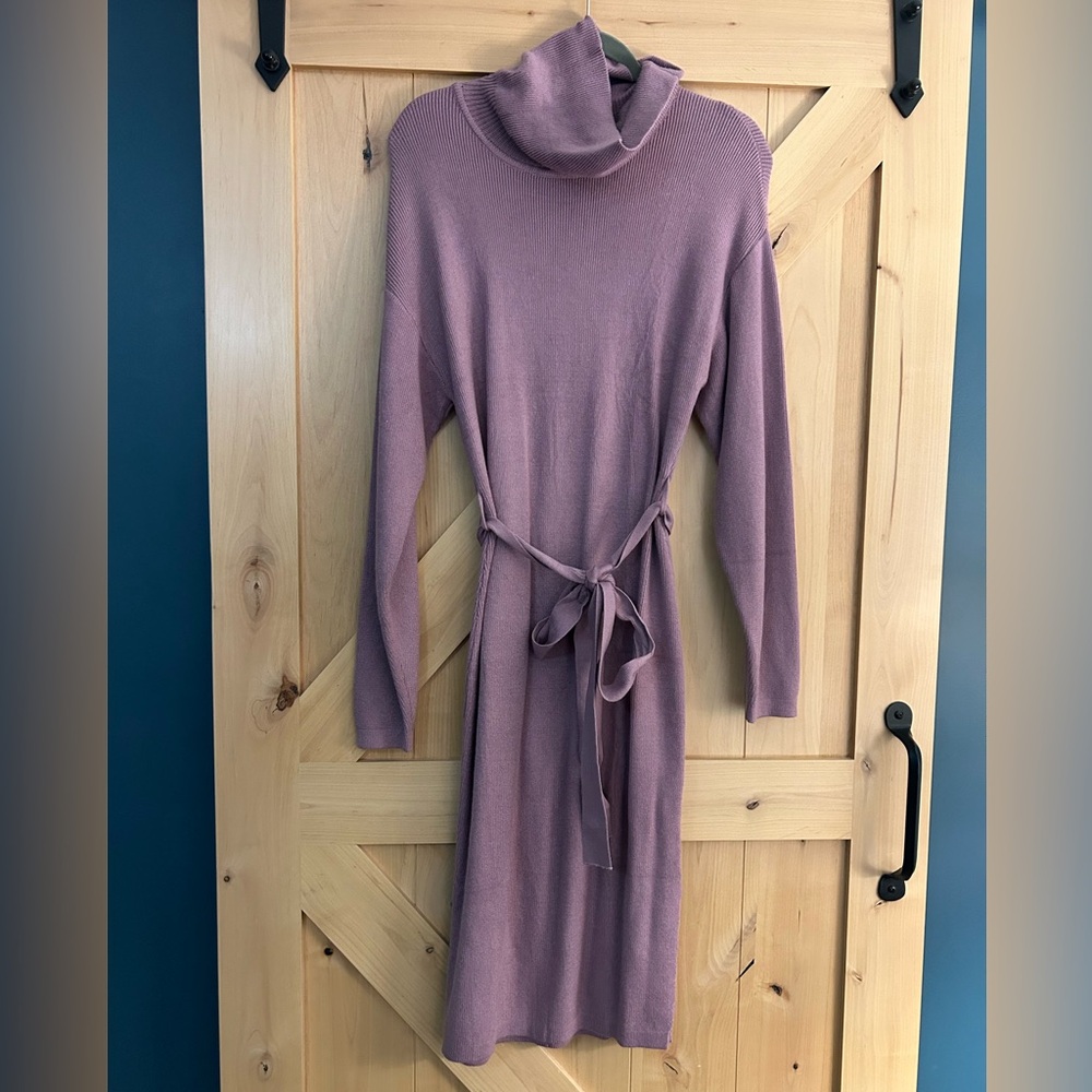 NWT, Midi turtleneck sweater dress, Size XL